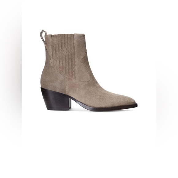 Racquel Womens Pointed Toe Leather Booties. Note: Wrong Box - Picture 2 of 8